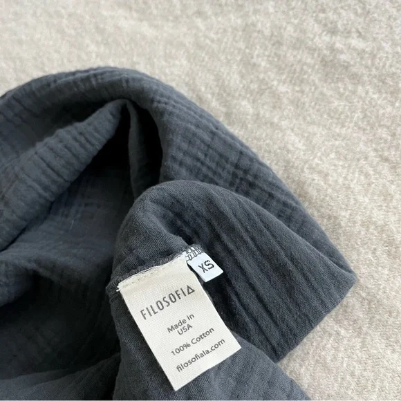 Filosofia cotton gauze midi dress - Picture 11 of 14